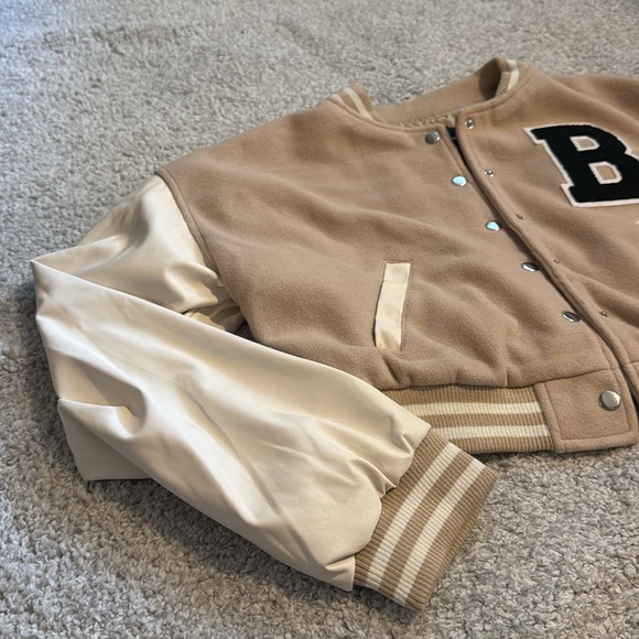 NWT Girls varsity jacket - Picture 3 of 5